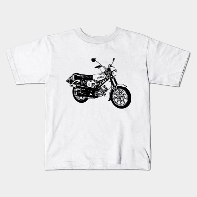 simson Kids T-Shirt by Ntdesignart